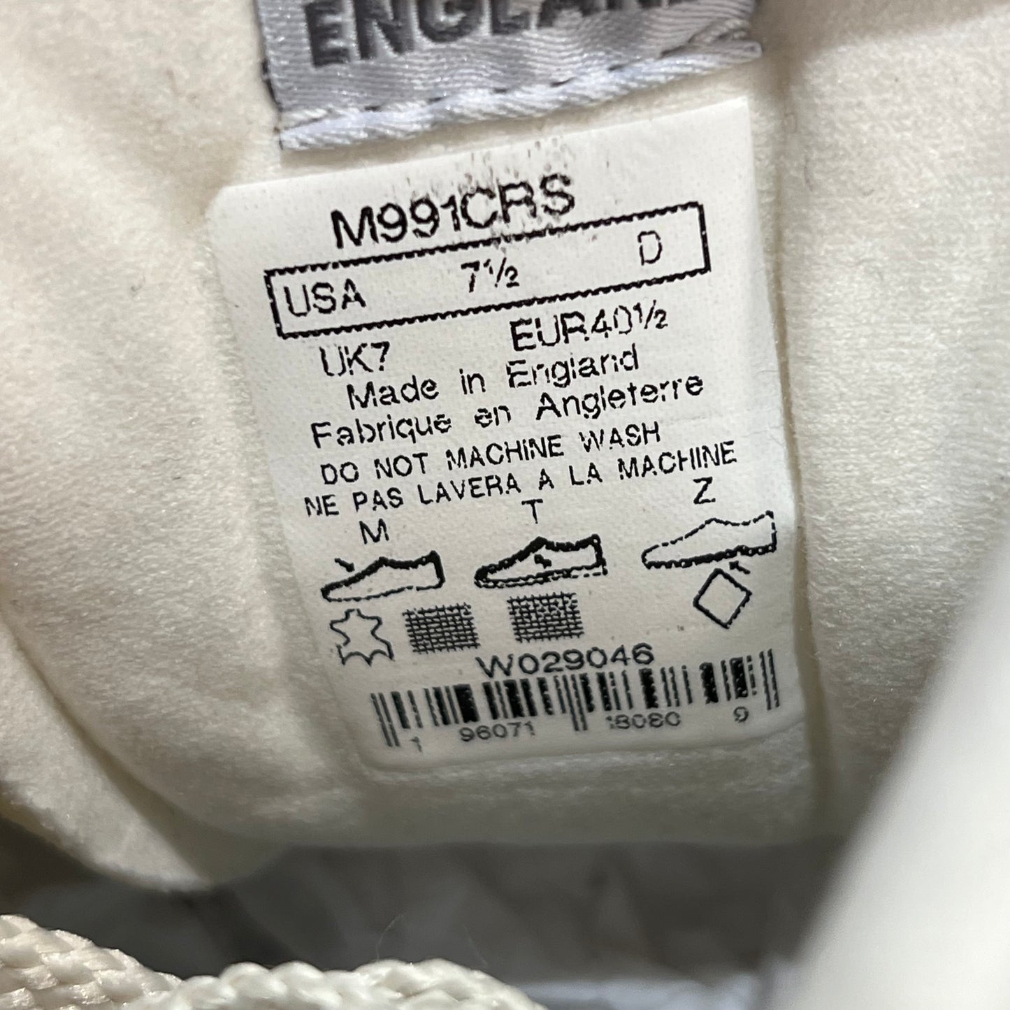 New Balance 991 Aime Leon Dore MiUK Grey (2022) Size 7.5 USED s21580