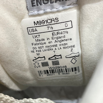 New Balance 991 Aime Leon Dore MiUK Grey (2022) Size 7.5 USED s21580