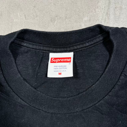 Supreme Gonz Heads Black Tee (2017) Size Medium USED x18598