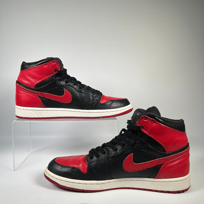 Jordan 1 Bred Banned X (2001) Size 11 USED s6027