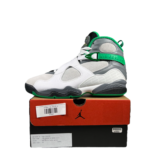 Jordan 8 University of Oregon PE Pure Platinum SAMPLE Size 9 NEW s10661