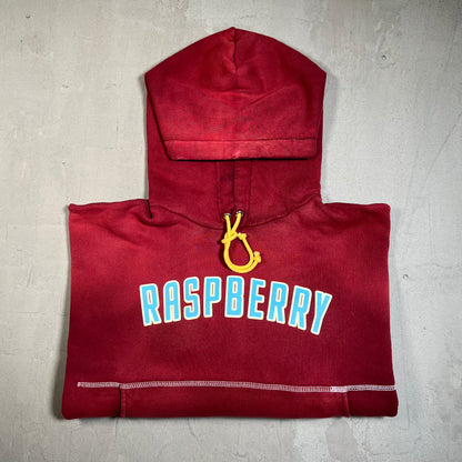 GV Gallery Raspberry Hills Burgundy Logo Hoodie Size Medium NEW x17646