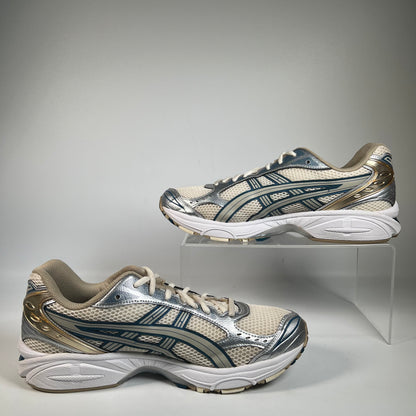 Asics Gel-Kayanio 14 Cream Pure Silver Champagne (2021) Size 10 USED s22259