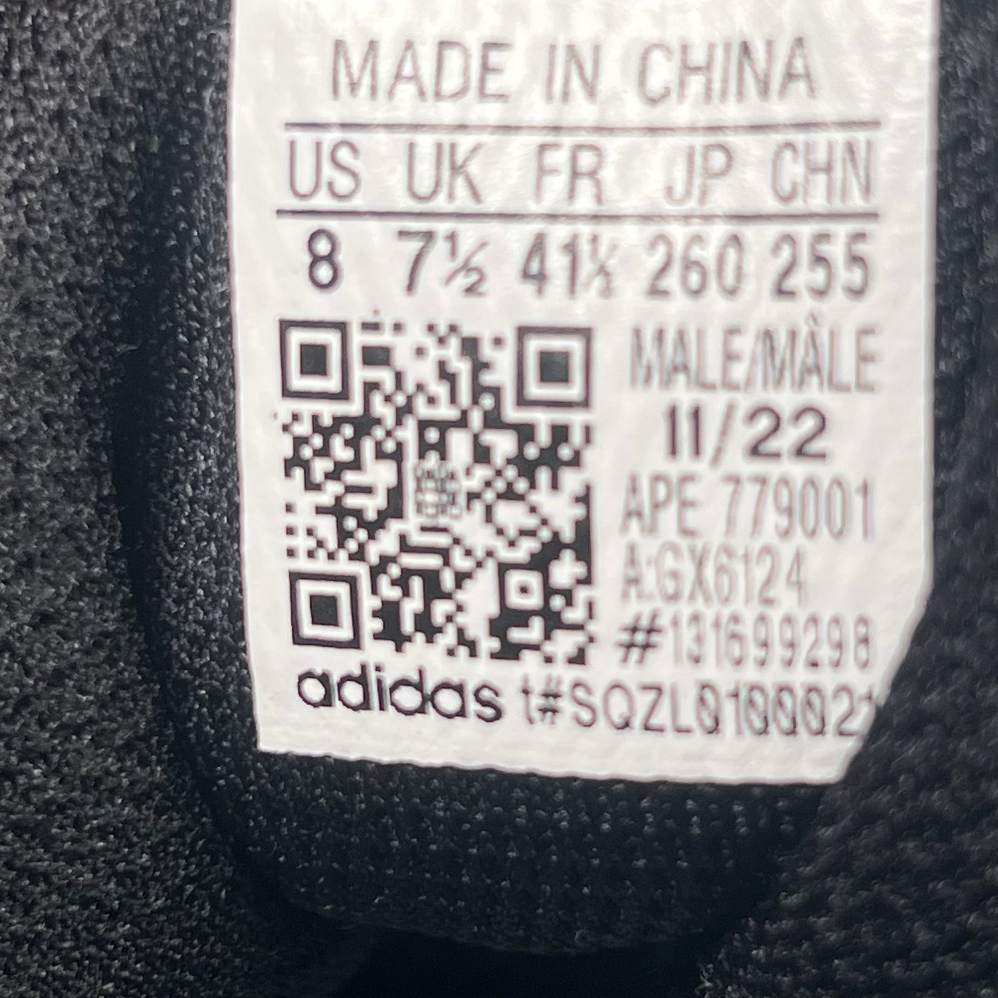 Adidas Intimidation Packer Stone Grey (2023) Size 8 USED s19910