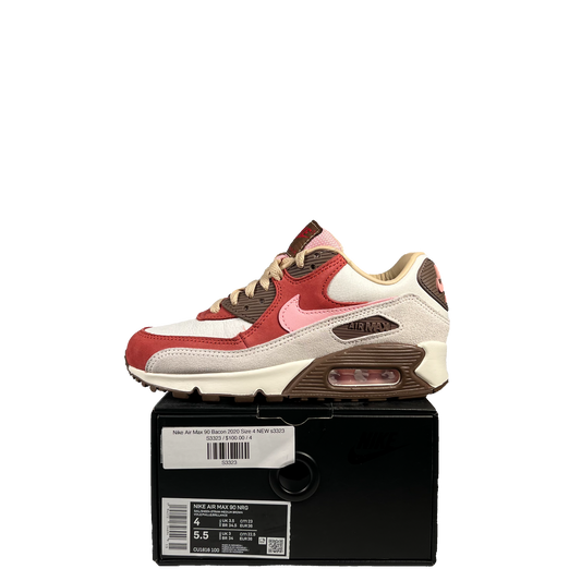 Nike Air Max 90 Bacon 2020 Size 4 NEW s3323