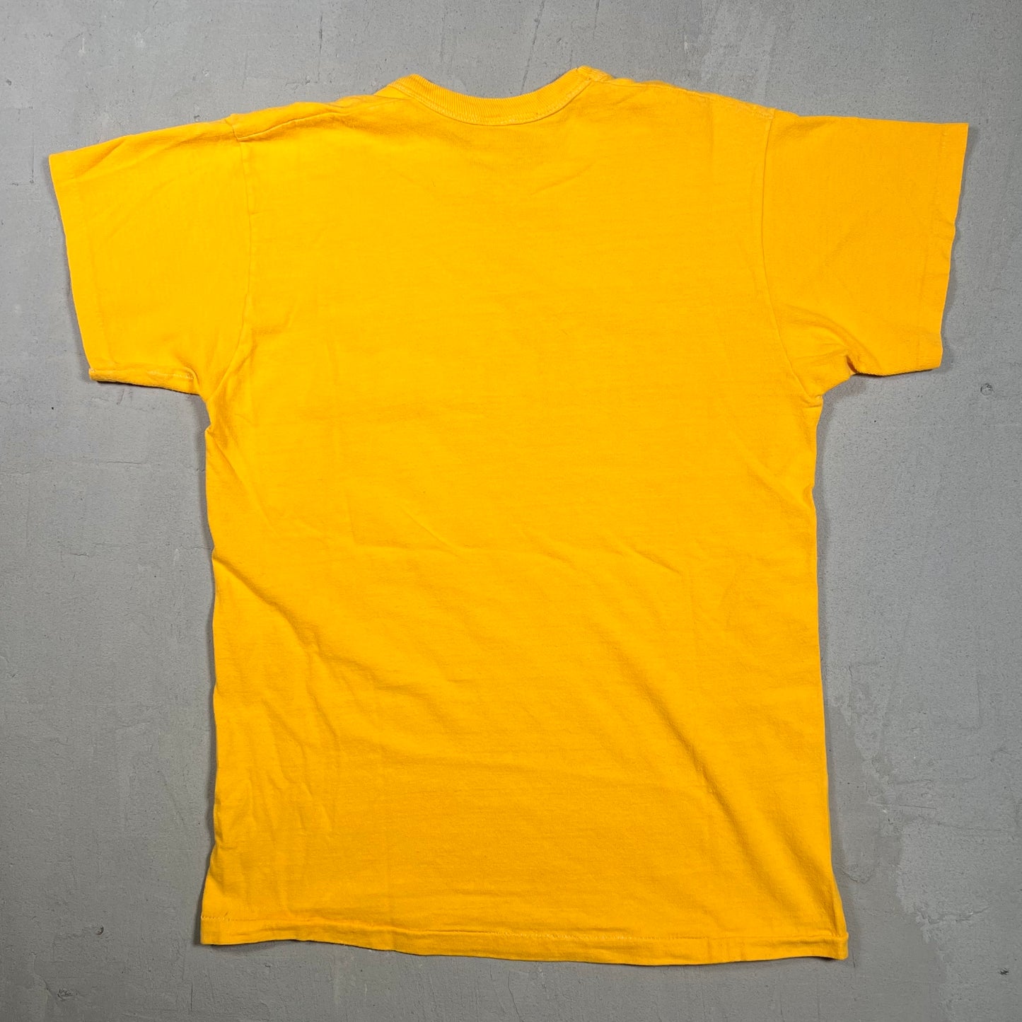 1980s Abandon Yellow Tee Size Medium USED v17086
