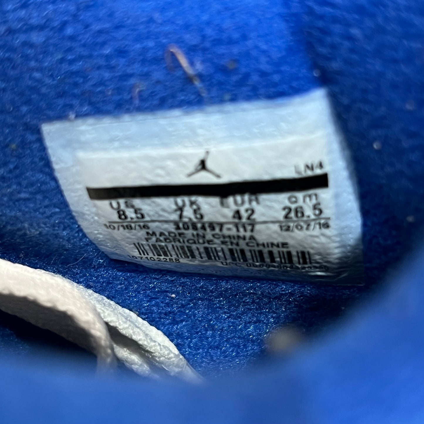 Jordan 4 Motorsports (2017) Size 8.5 USED s19888