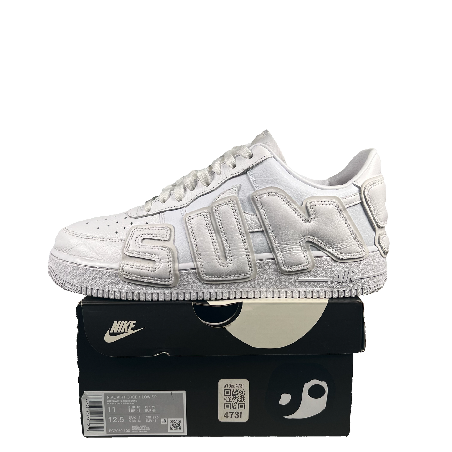 Nike Air Force 1 Low CPFM White (2024) Size 11 USED s19552