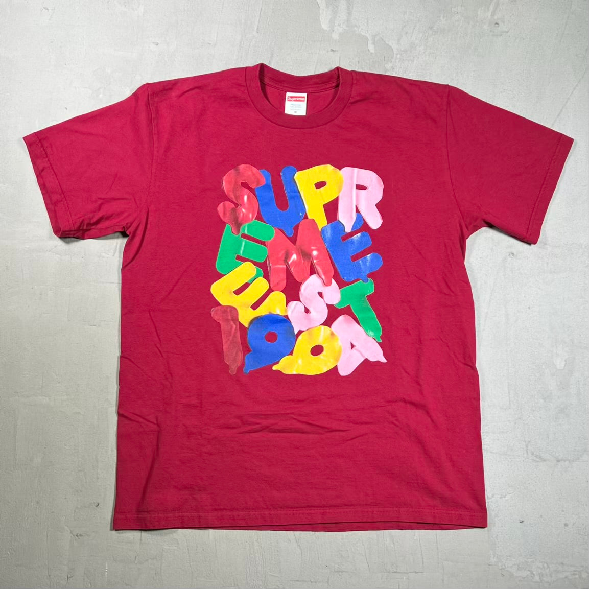 Supreme Cardinal Balloon Tee Size Medium USED x18733
