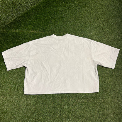Yellyard War Ready White Tee Size Medium USED x14208