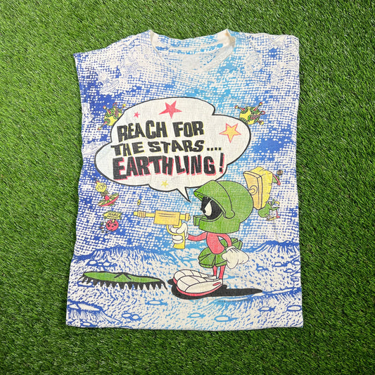 1993 Marvin the Martain Reach for the stars Full Print Size Medium USED v6326
