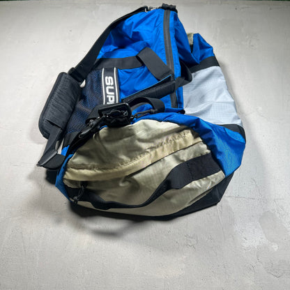 Supreme Logo Duffle Bag Blue (2023) USED x17099