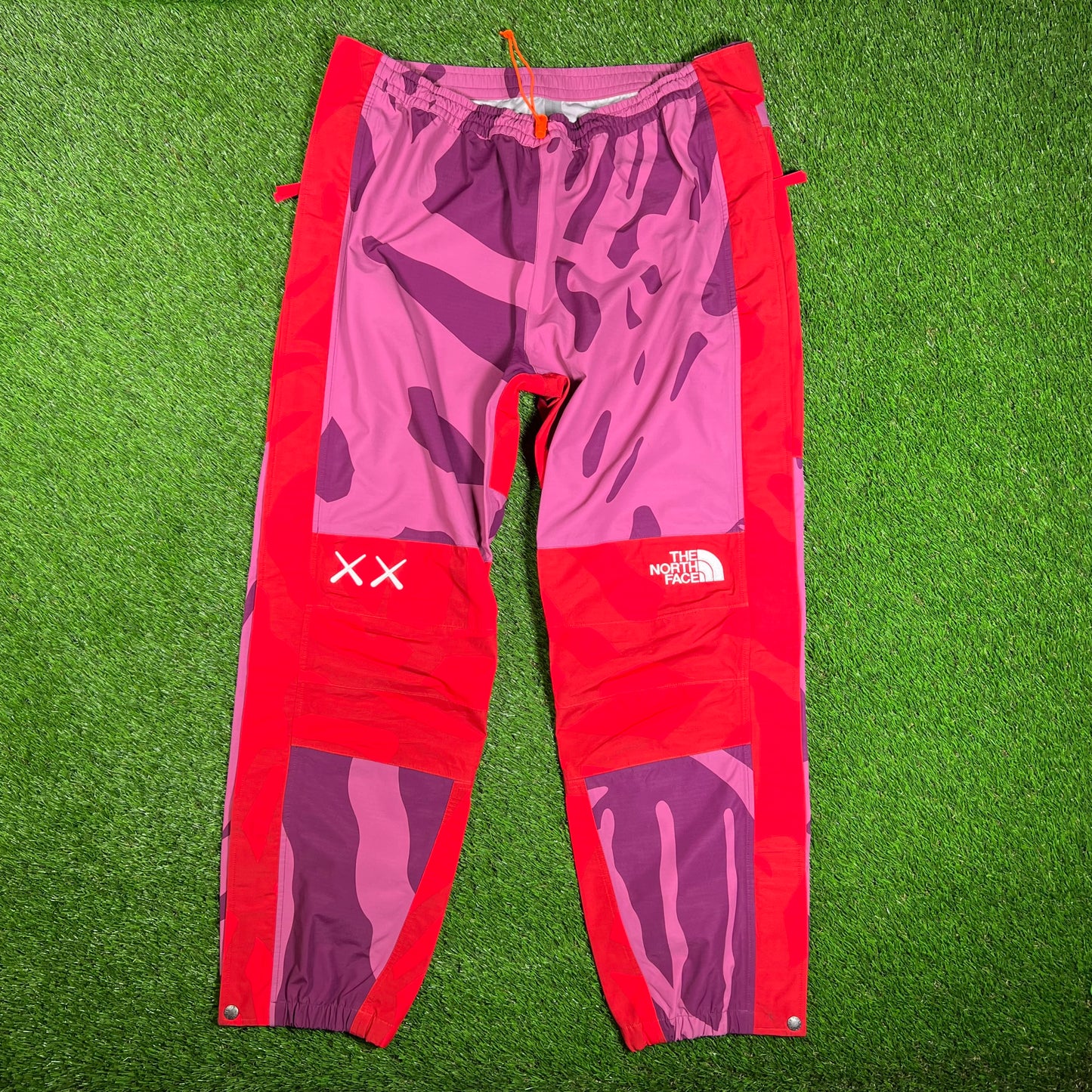 North Face Kaws Mountain Light Pamplona Purple Pants Size XL USED x15647