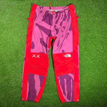 North Face Kaws Mountain Light Pamplona Purple Pants Size XL USED x15647