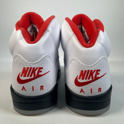 Jordan 5 Fire Red Silver Tongue (2020) Size 8.5 NEW s22479