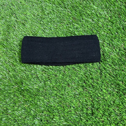 1990s Nike Air Bootleg Black Headband USED v16658