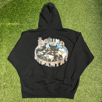 Marino Infantry Wu Tang Black Hoodie Size Large USED x13706