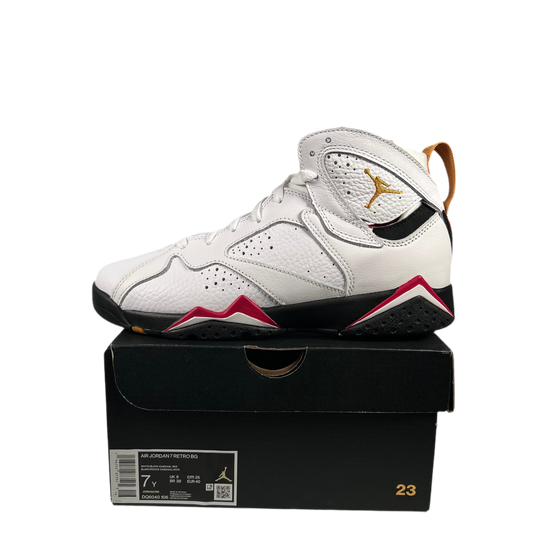 Jordan 7 Cardinal (2022) Size 7y NEW s18576