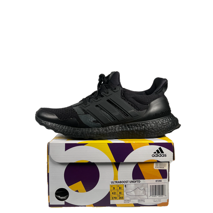 Adidas UltraBoost Undefeated Blackout (2019) SIZE 9 USED S20486
