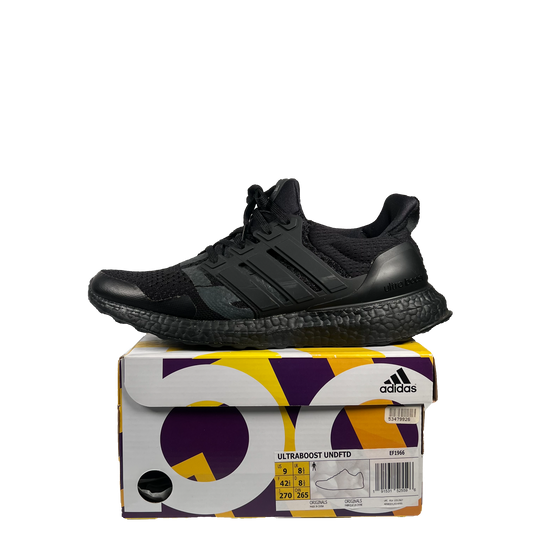 Adidas UltraBoost Undefeated Blackout (2019) SIZE 9 USED S20486