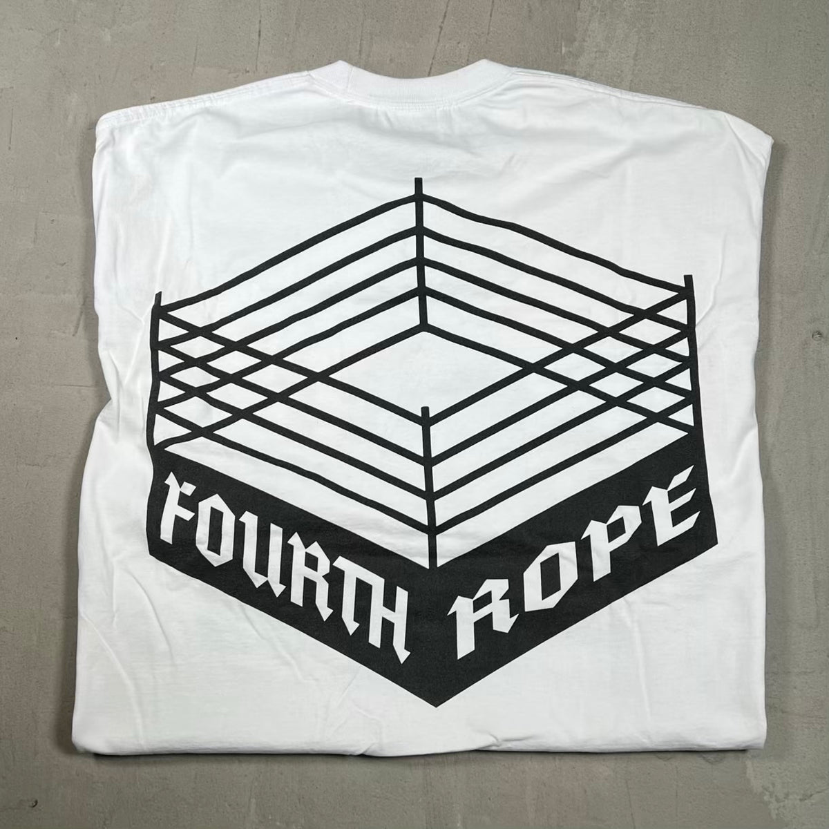 Fourth Rope Westside Gunn Heels Have Eyes White Tee Size XL USED x17924