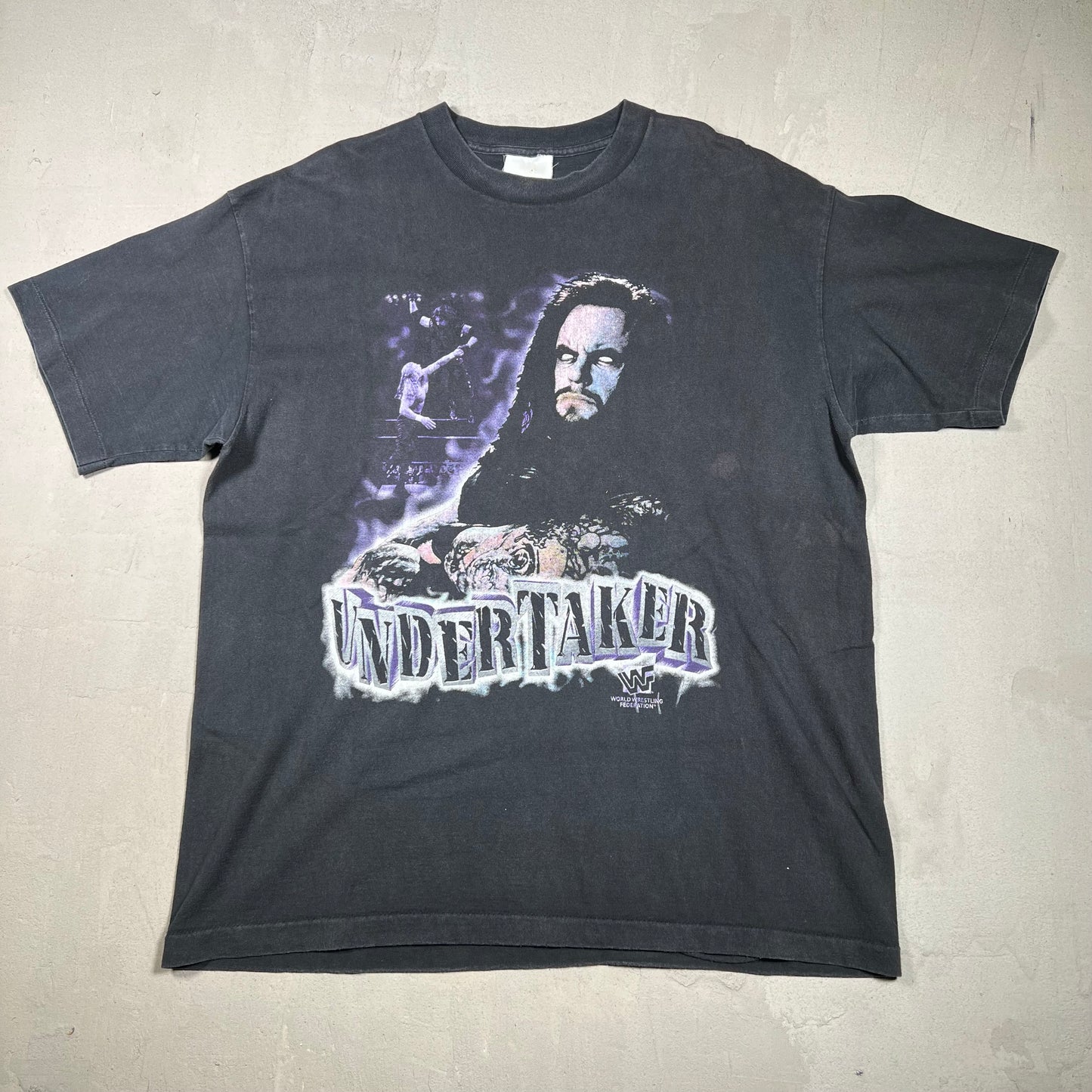 1997 Undertaker "Death Becomes Me!" Black Tee Size XL USED v17084