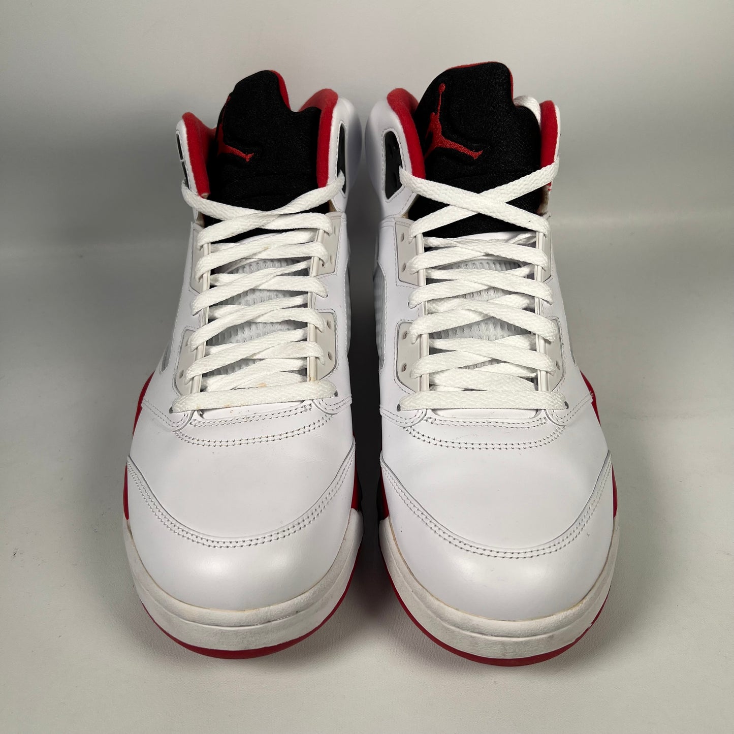 Jordan 5 Fire Red Black Tongue (2013) Size 11 USED s19149