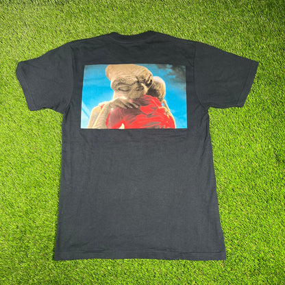 2015 Supreme ET Navy Tee Size Medium USED x14565