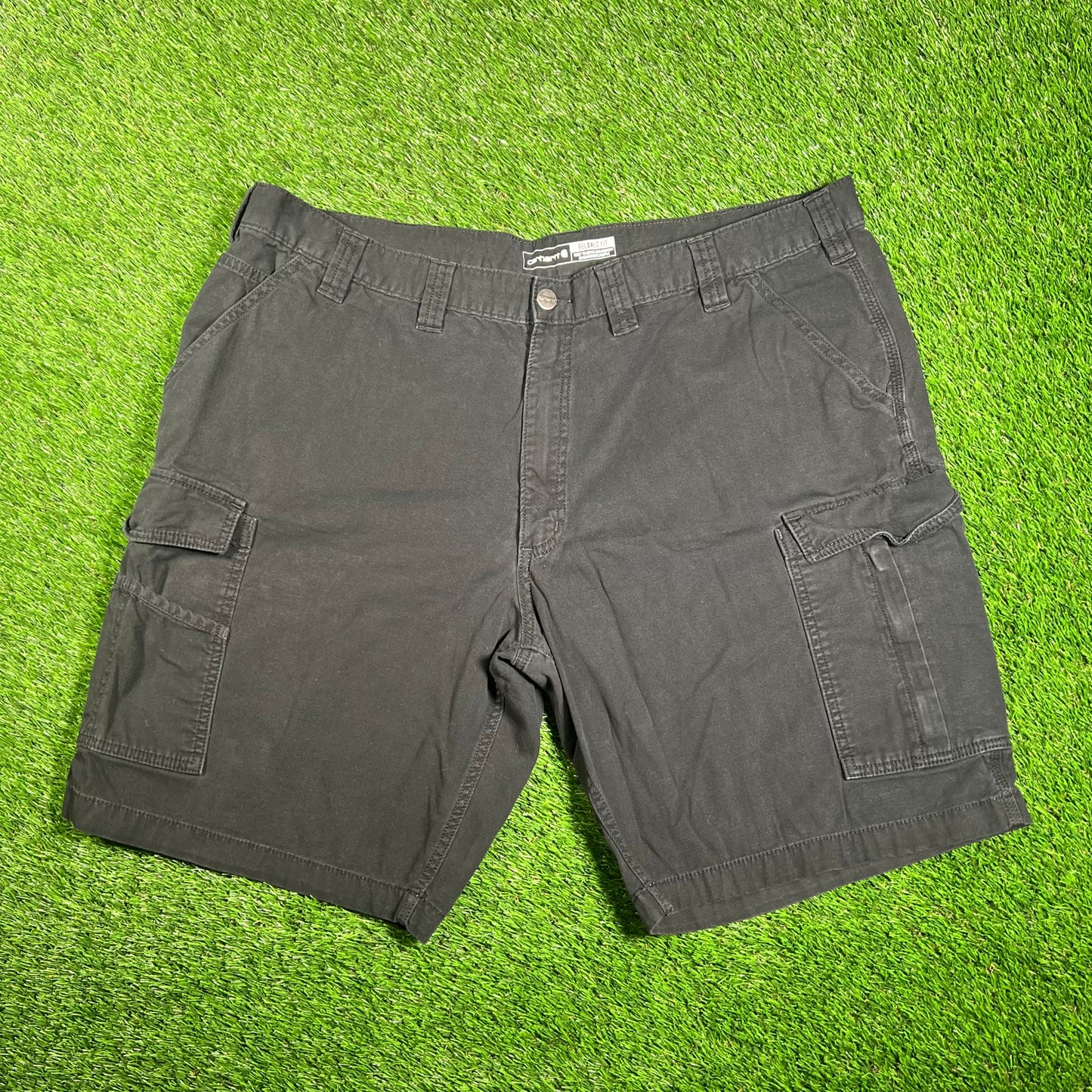 Carhartt Cargo Black Shorts Size 44 USED v18084