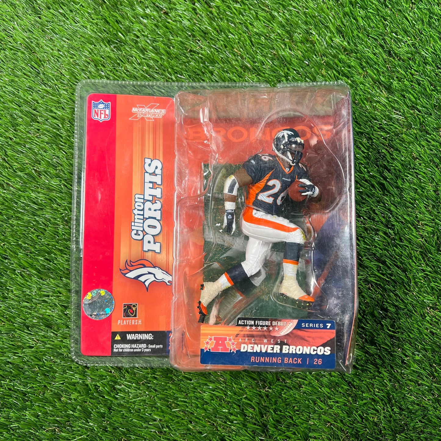 2003 NFL Clinton Portis Collectible NEW v16509