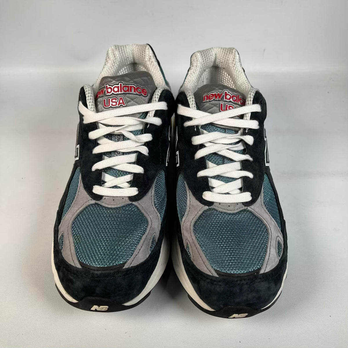 New Balance 990v3 MiUSA Teddy Santis Navy Castlerock (2022) Size 9 USED s23455