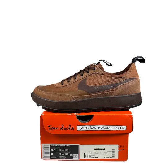Nike Tom Sachs General Purpose Shoe Brown (2023) Size 8m USED s23437