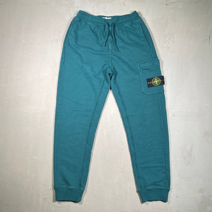Stone Island Green Cargo SweatPants Size Small USED x17209