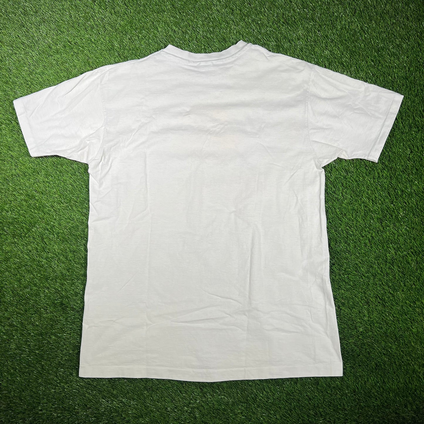 1990s Hard Rock Los Angeles White Logo Tee Size XL USED v17342