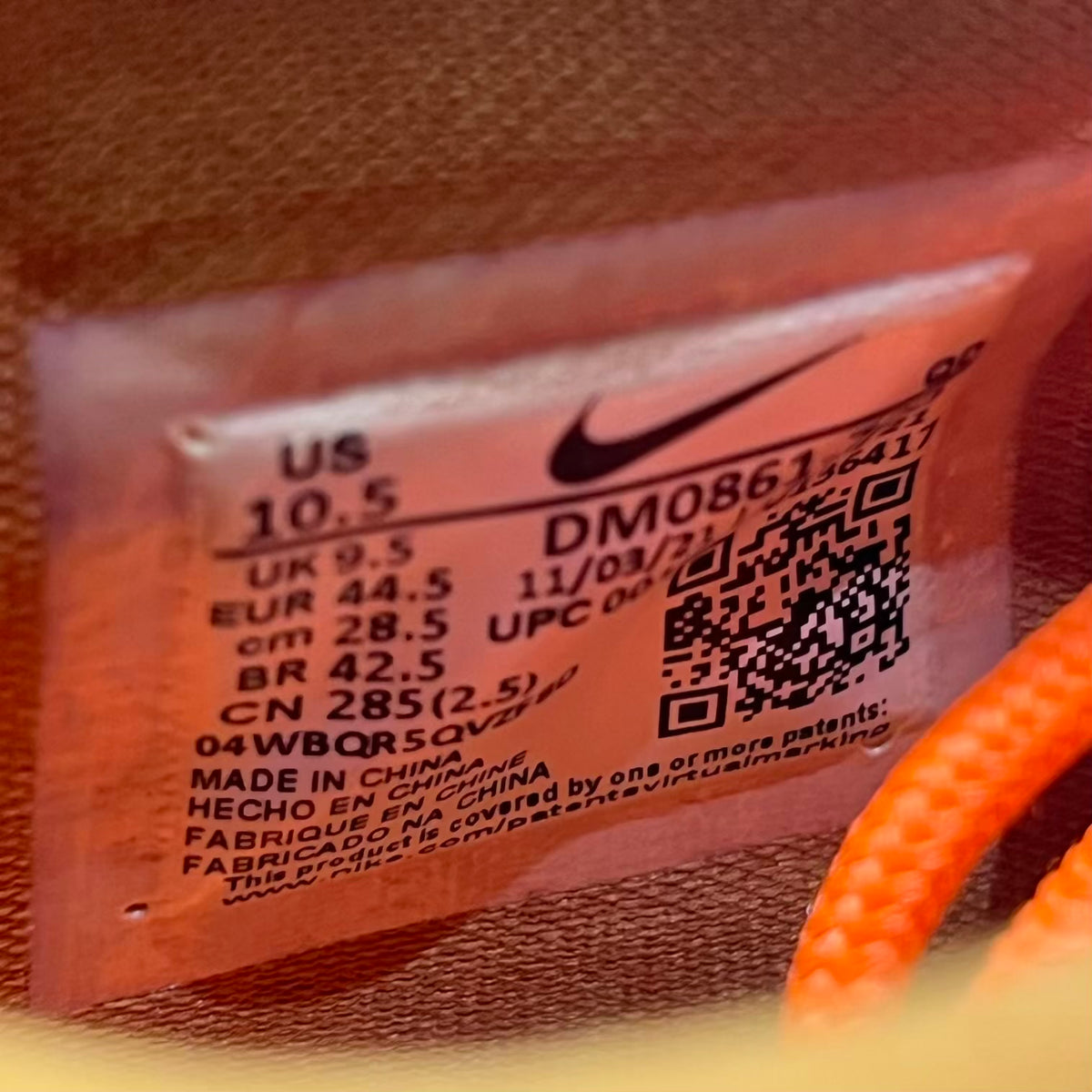 Nike Free Terra Vista Next Nature Desert Ochre (2021) Size 10.5 USED s23467