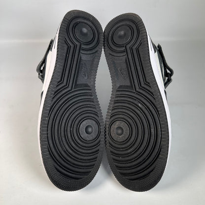 Nike Air Force 1 Mid Stussy Light Bone Black (2022) Size 10.5 USED s22287