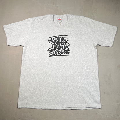 Supreme Marithe Francois Girbaud Grey Tee Size XL NEW x14217