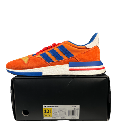 Adidas ZX 500 Dragon Ball Z Son Goku (2018) Size 12.5 NEW s20956