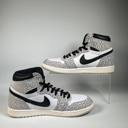 Jordan 1 High White Cement (2023) Size 11 USED s22334