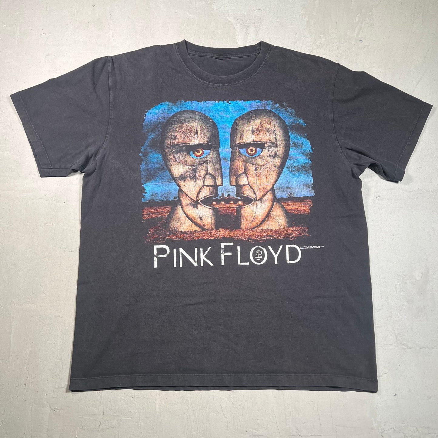 1994 Pink Floyd Division Bell Euro Tour Tee Black Size XL USED v19388