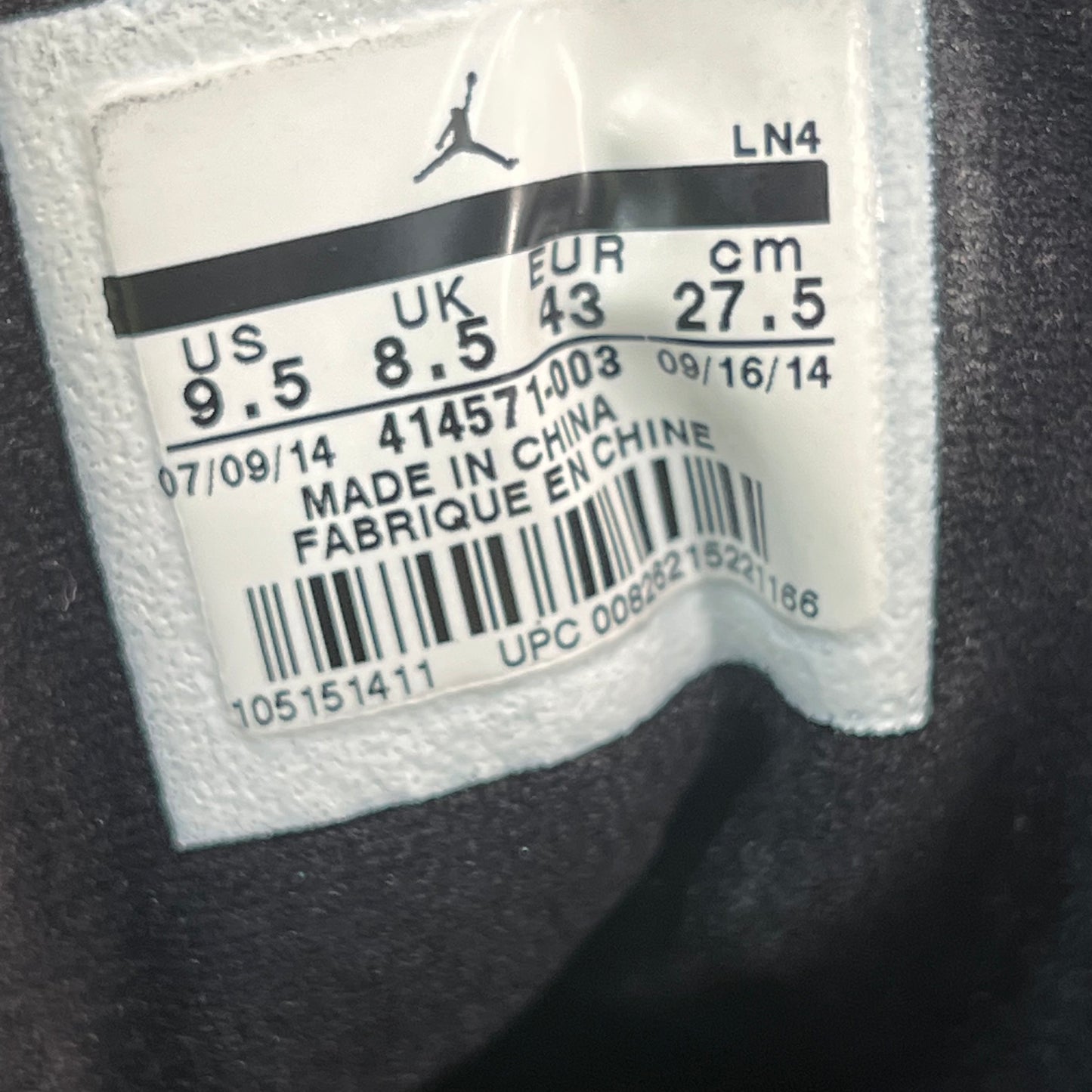Jordan 13 Dirty Bred (2014) Size 9.5 USED s22313