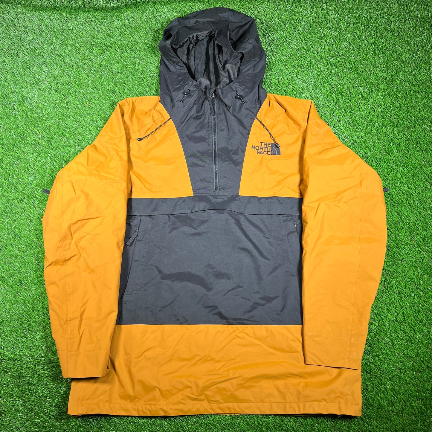 The North Face DryVent Anorak Chili Brown Jacket Size XL USED v18006