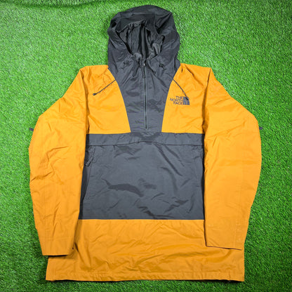 The North Face DryVent Anorak Chili Brown Jacket Size XL USED v18006