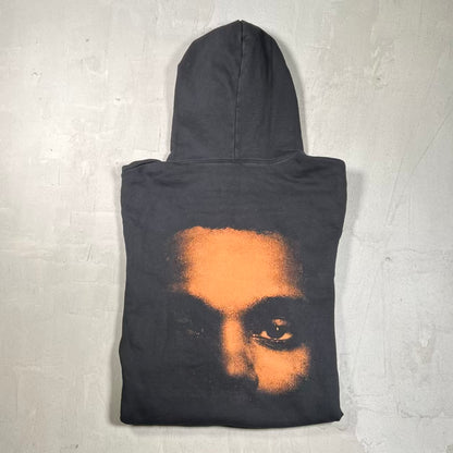 The Weeknd Five Year Anniversary Black Hoodie Size Large USED x18798