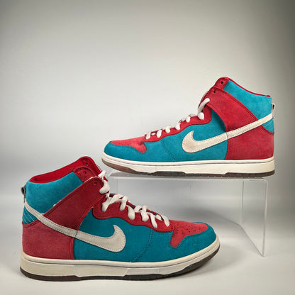 Nike SB Dunk High Bloody Gums (2009) Size 9.5 USED s20815