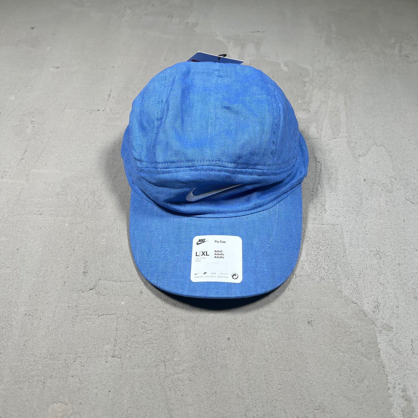 Nike Stussy Blue Fly Cap Hat NEW x17344