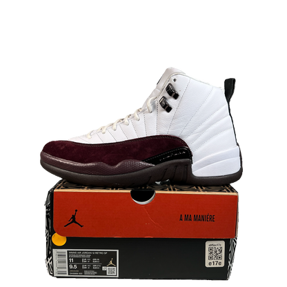 Jordan 12 A Ma Maniere White (2023) Size 9.5m / 11w USED s23061