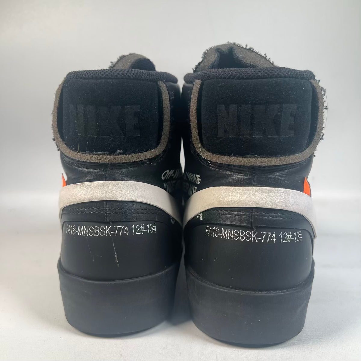 Nike Blazer Mid Off-White Grim Reaper (2018) Size 13 USED s23671