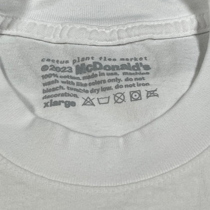 CPFM x McDonalds "My Order" White Tee Size XL USED x14312