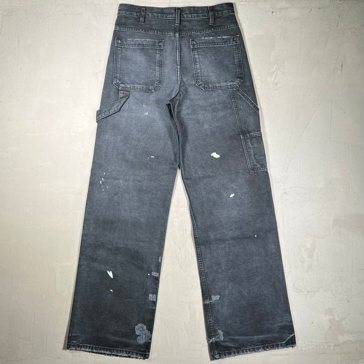 GV Gallery Raspberry Hills Double Knee Workwear Black Pants Size Small NEW x18685